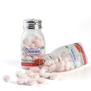 Buy cheap Watermelon Flavor Sugar Free Mint Candy Compressed 12 Months Shelf Life from wholesalers