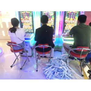 3 Players Redemption Arcade Machines Adjustable Difficulty Happy Fruits Coin