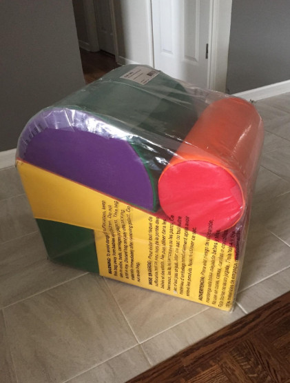 Educational Organization Kids Folding Wave Mat Part Of Sensory Training Tools