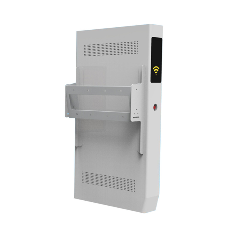 Customized outdoor LCD display portrait advertising equipment with USB port mobile charging waterproof touch screen