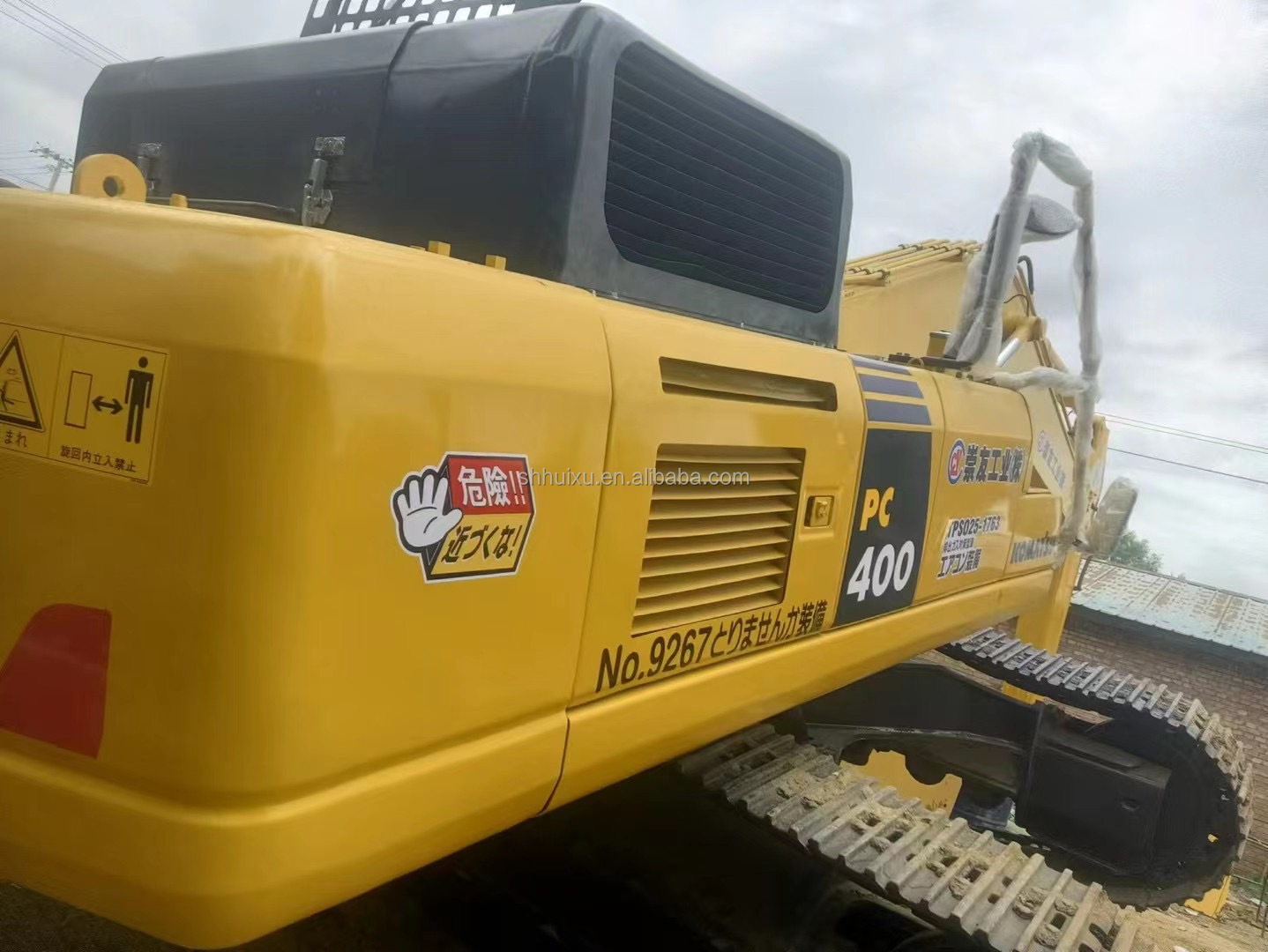 Used Japan komatsu400 crawler excavator 12 ton komatsu 400 excavator with original paint