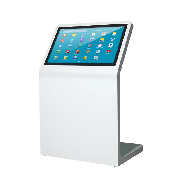 Floor Standing 43 Inch Touch Screen Kiosk Interactive Advertising Information Kiosk