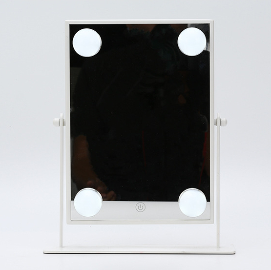 Everyday Fashion Design Style Lady Dressing Cute Portable Makeup with LED Light Mirror