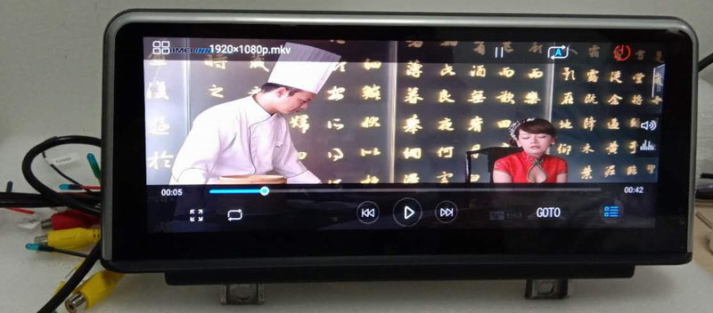 Ouchuangbo car stereo navigation for X6 E71 (2014-2017) support BT MP3 mirror link android 8.1 OS 4+64