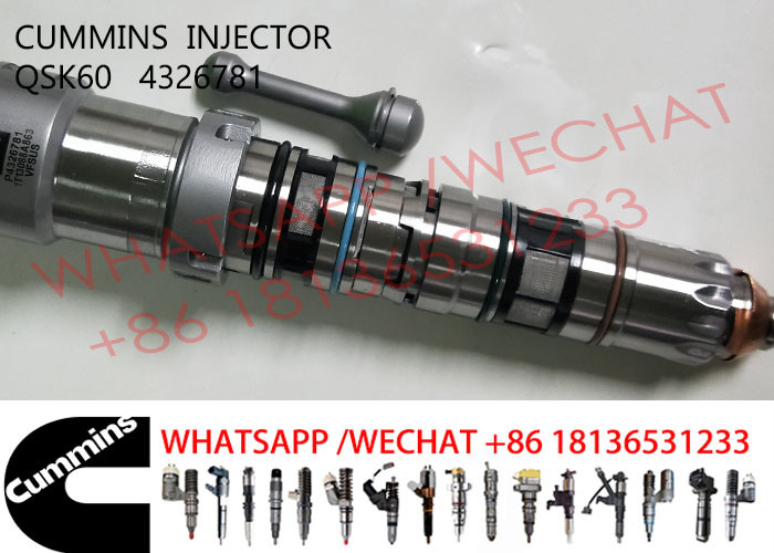 4326781 Diesel K60 Common Rail Injector 4087889 4902828 4002145 4087894 4088428 For Cummins