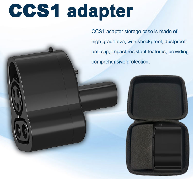 CCS1 to Tesla EV Charger Adapter 250A for Energy Tesla IP Degree Charging Station IP 55 Efficiency ≥98