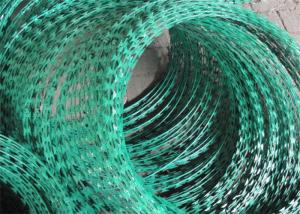 Quality 450mm X10m Coil Bto-22 Fence Top Concertina Razor Barbed Wire for sale