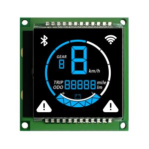 Quality Custom Segment LCD Display Module VA Transmissive Negative View for sale