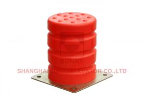 China Red SUNNY Elevator Spare Parts Safety Components PU Buffer Size 14 - 16 mm on sale