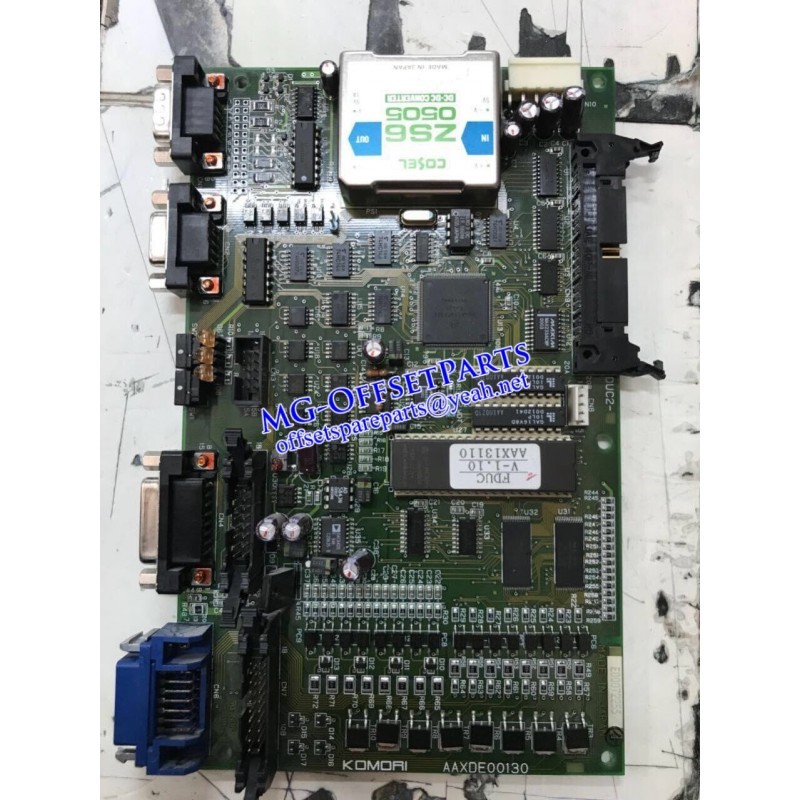 AAXDE00130,KOMORI CIRCUIT BOARD,KOMORI ORIGINAL NEW PART.