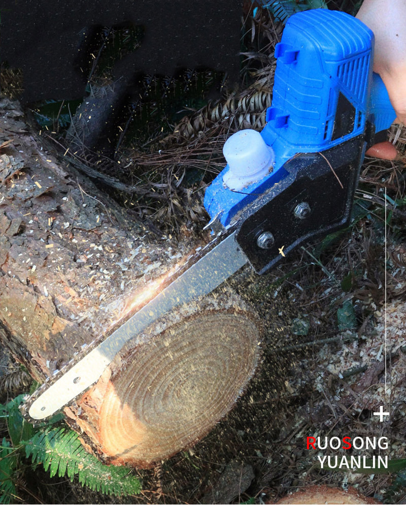 Corded Chain Saws 21V professional 7 inch portable mini electric start chainsaw