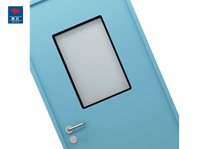 Wood Hotel Fire Rated Steel FD90 Fire Doors For Hospitals