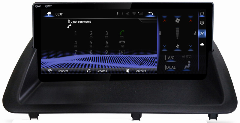 Ouchuangbo car gps stereo bluetooth for Lexus CT200 2011-2018 support android 9.0 dual zone 8 Core CPU