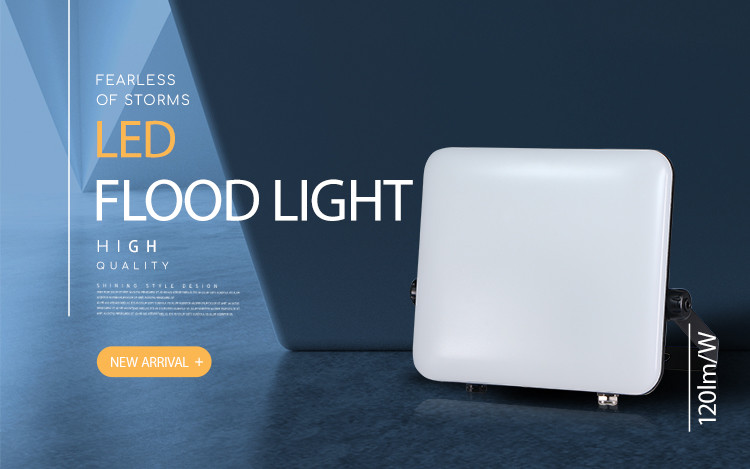 IP65 220v Good Quality Aluminium Housing Outdoor Emergency Floodlight Pir Sensor 50w 100w 150w 200w 300w LED Light