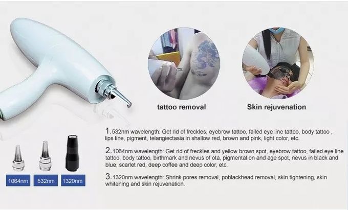 Medical 1064nm Q Switch Nd Yag Laser Machine Tattoo Removal