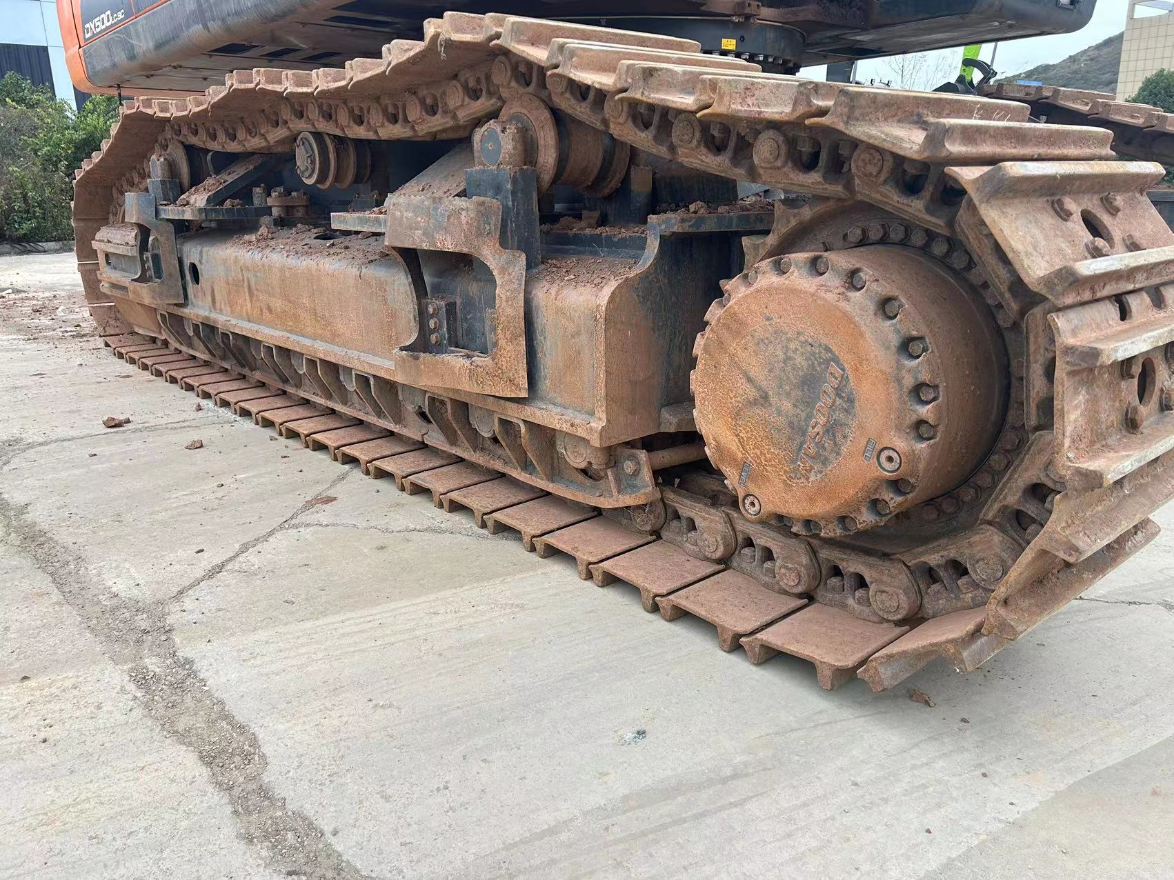 14 Ton Doosan DX500LC Crawler Excavator with Other Hydraulic Pump and 50T Operating Weight