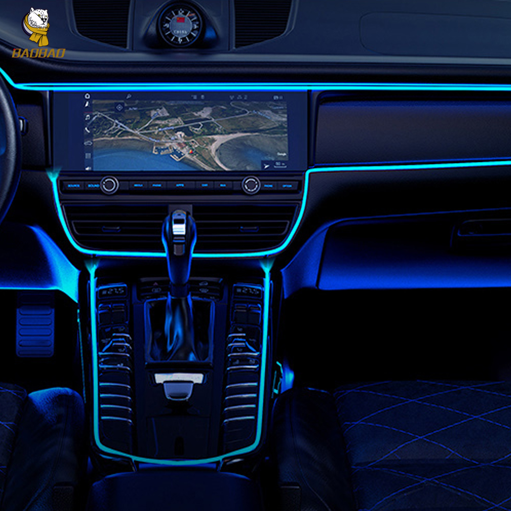 Multiple Color 2m 3m 5m 12V Car Interior Universal LED Ambient Light