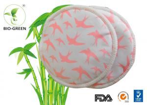 Quality Nursing Bra Bamboo Breast Pads With Soft Material Customized Printed Log Available for sale