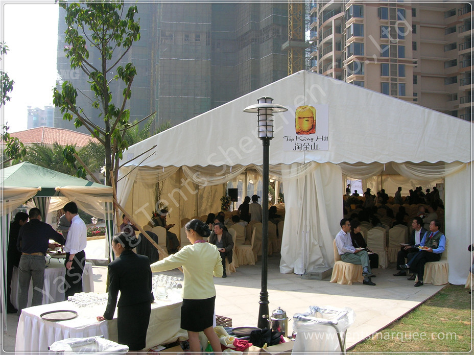 Roof Lining Cassette Floorboards Outdoor Party Tents Custom Waterproof Marquee Hire