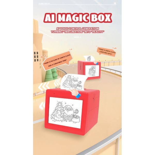 Q15 AI Pocket Printer Thermal Instant Printer With Voice Printing