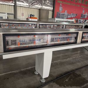 Quality Single Screw Design PE Pipe Extrusion Line 9 Meters Long Vacuum Tank Total SUS304 Material and PPR Raw Material for sale