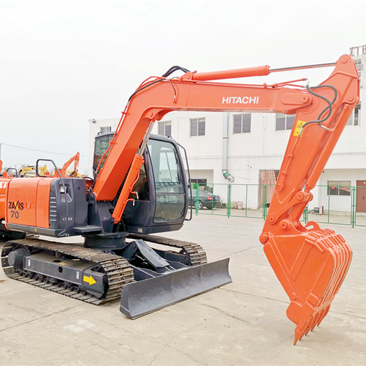 Used Hitachi ZX70 Excavator with Original Hydraulic Cylinder Japan Made Good Condition