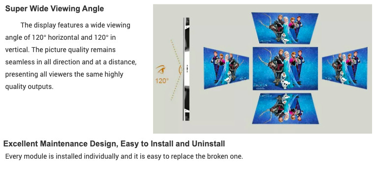 Hd Naked Eye 3d Billboard Advertising Outdoor Led Display Screen P3.91 P4.81 Large