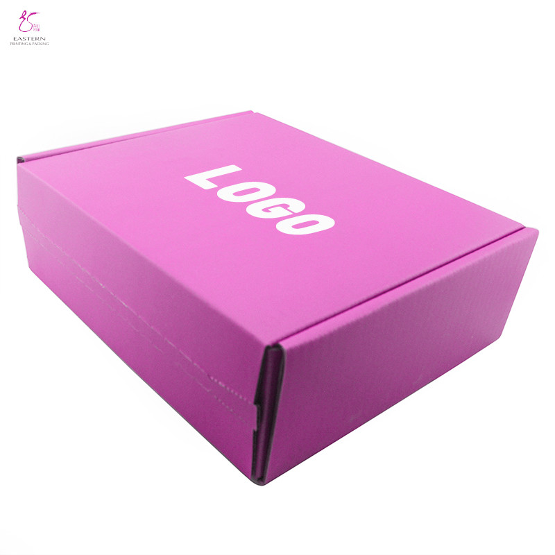 Customized Packaging Corrugated Cardboard Shipping Box with Zipper | Acceptable Custom Order