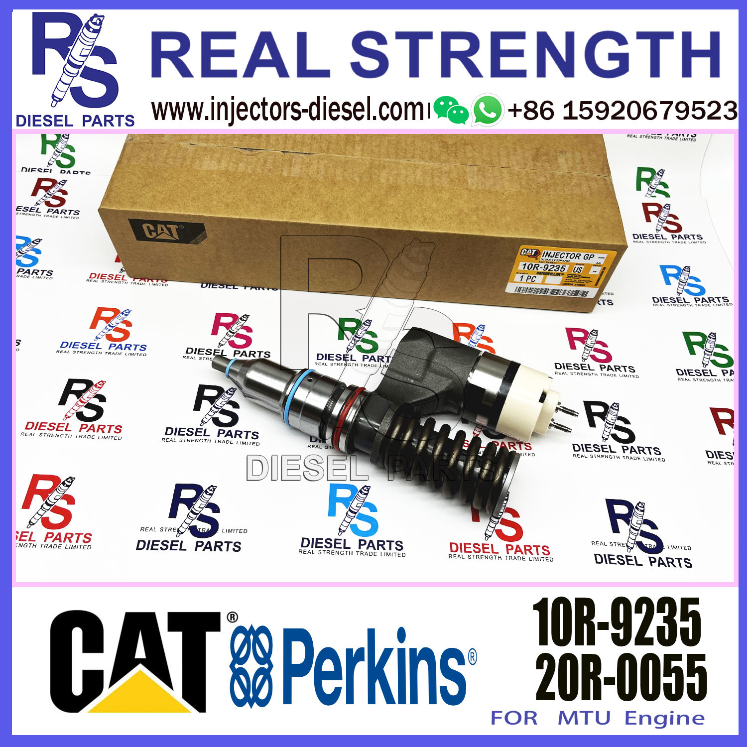 CAT Diesel Fuel Injector 2123463 212-3463 10R0963 10R-0963 10R9235 10R-9235 For C10 C12 3176C