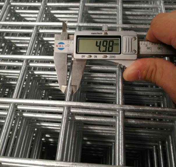 black welded wire mesh panels