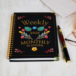 Quality Artistic Spiral Hardcover Notebook With Customized Colour High Durability for sale