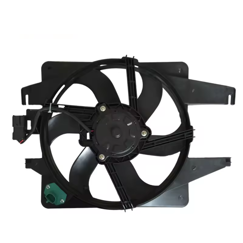 2002-2008 Ford Fiesta Radiator Water Tank Electric Cooling Fan Assembly 3N218L607AD