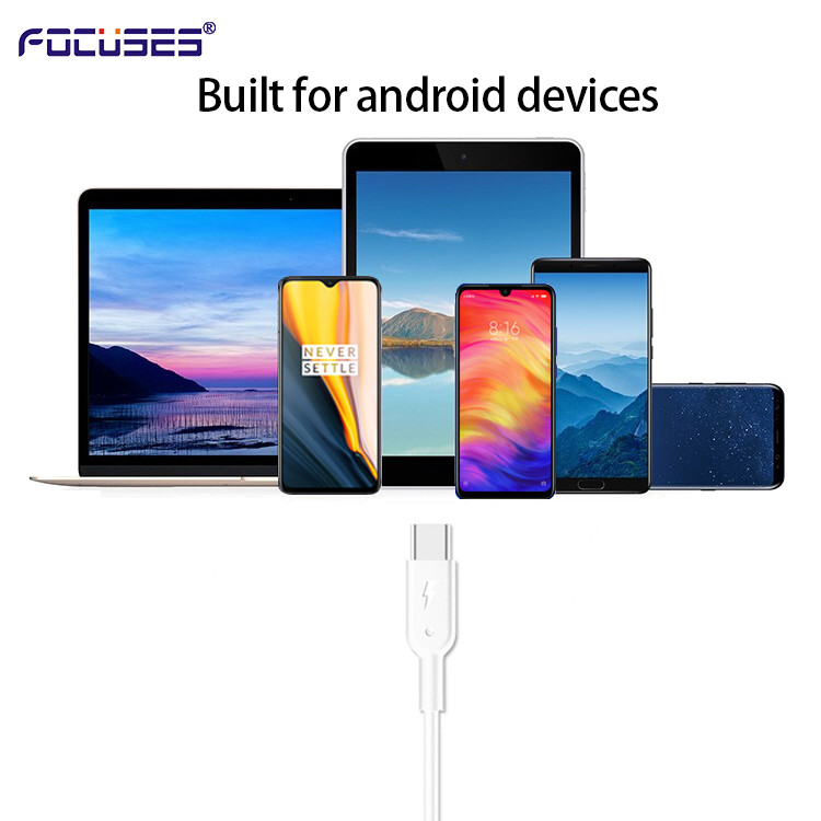 FCC USB 2.0 Type C Cable 36g USB C Sync And Charge Cable