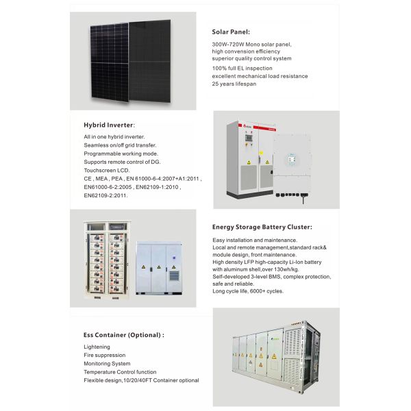 Low Cost All in One Solar Energy Storage System Home Battery Backup Power Integrated Solar Power System Solution