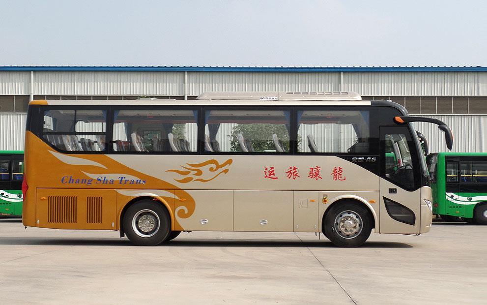 10m Left Hand Drive Coach Bus with Color Design and Luxury Interior