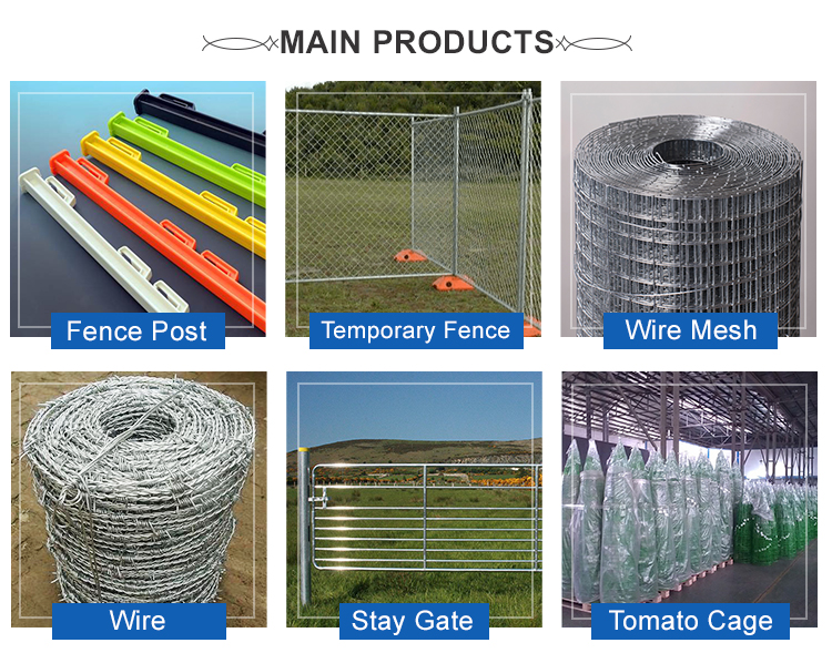 Custom PVC Coated Carbon Steel Wire Temporary Chain Link Fence