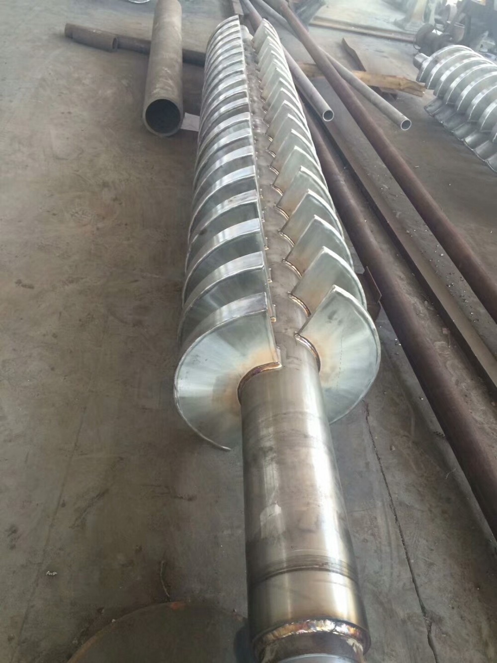 Customized Carbon Steel Double Screw Hollow Paddle Dryer Carbon Steel Swedge Dryer