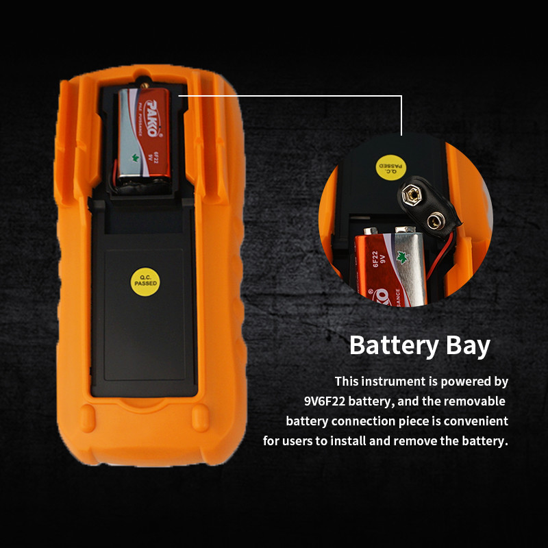 Auto Power Off Handheld Digital Multimeter 2000 Counts Transistor Diode Tester