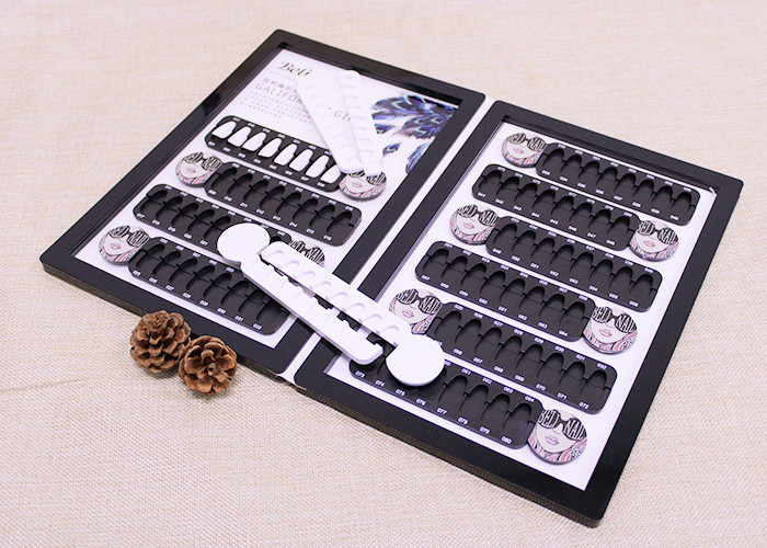 OEM Boutique Gel Nail Polish Color Display Board Holder For Crylic Album