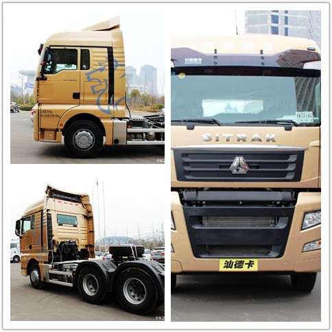 SITRAK C7H 540HP 6X4 ,16 speed transmission 9 or 11 Gasbag-type lifting suspension