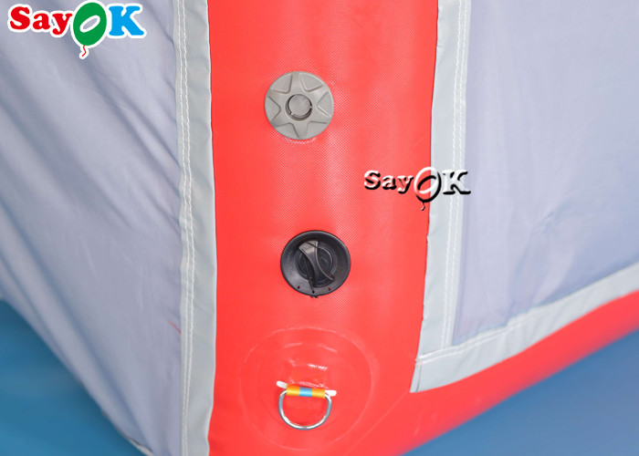 Inflatable Work Tent Gray Air Tight Inflatable Tent Car Spray Booth Waterproof Anti UV