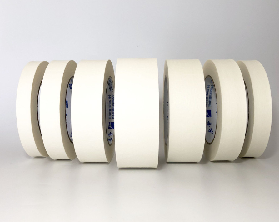 Textured Crepe Adhesive Packing Paper Masking Tape Temperature Resistant