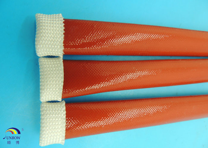 Silicone Coated Fiberglass Expandable Braided Sleeving / Sleeves / Tubing / Pipes