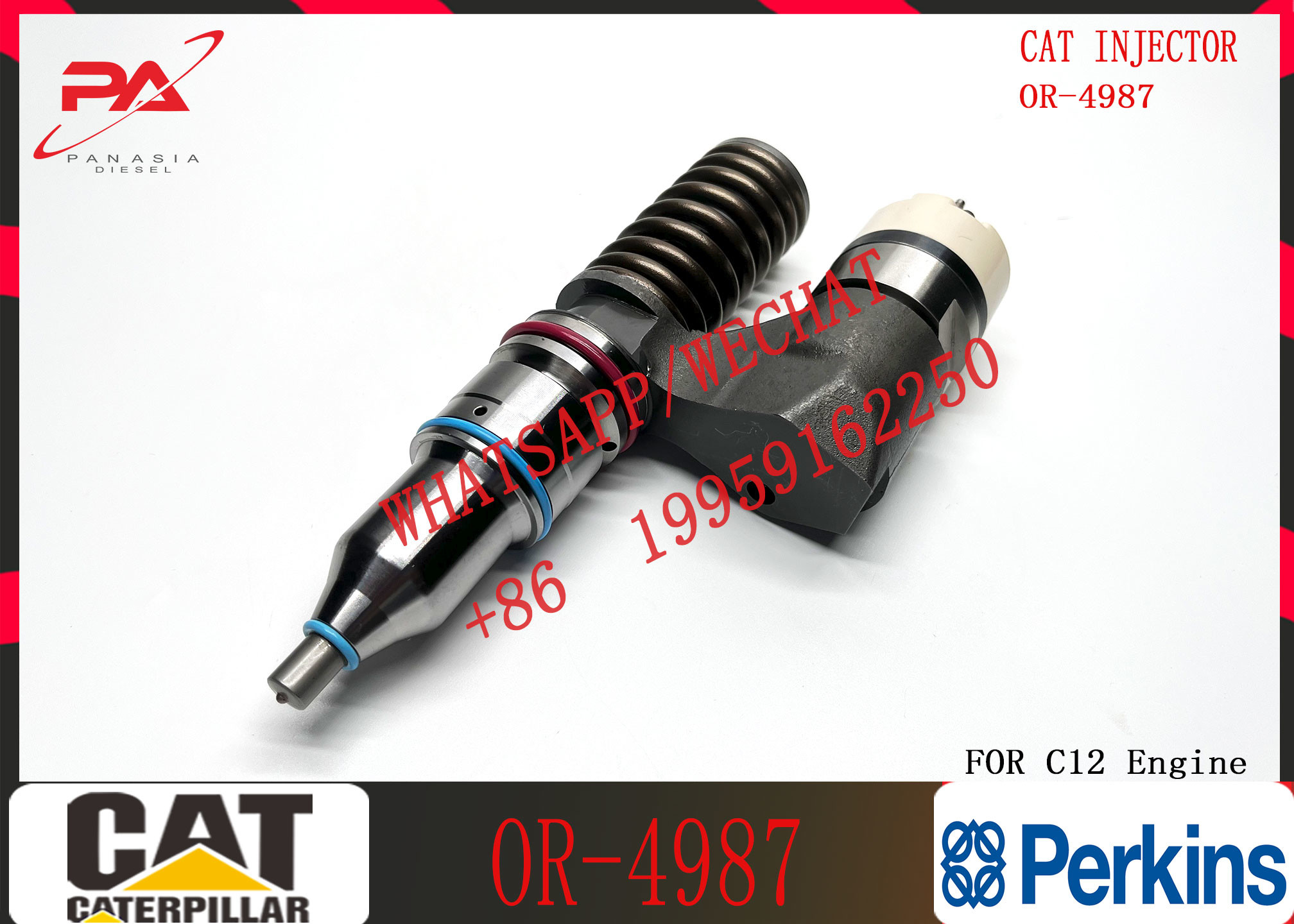 CAT Diesel Engine Fuel Injector 116-8866 147-0373 153-7923 10R-0963 212-3462 208-9160 0R-9595 1OR-1814 OR-4987