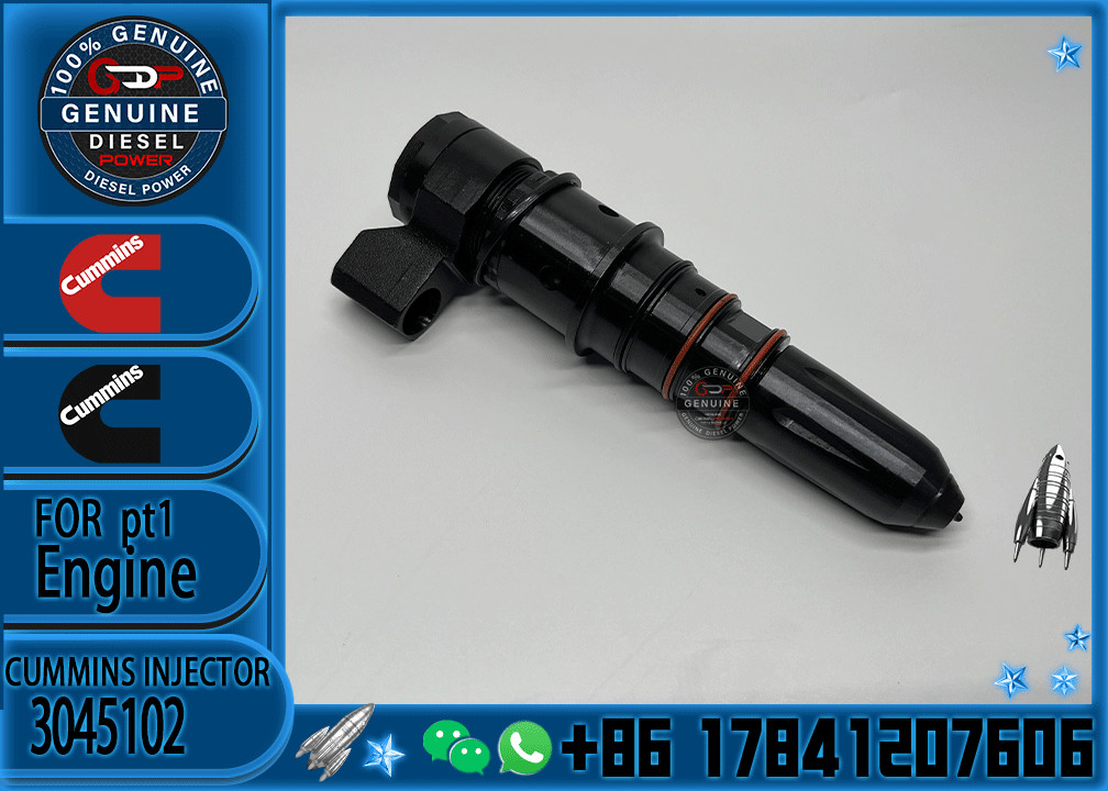 Excavator Engine Injector Auto Parts Fuel Injector 3045102 3027588 3037229 for L10 Engine