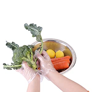 Disposable gloves, car washing, vegetable washing, cleaning, sanitary gloves, family, refueling
