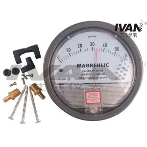 Customized Measure Range 250pa Differential Pressure Meter for Cleanroom