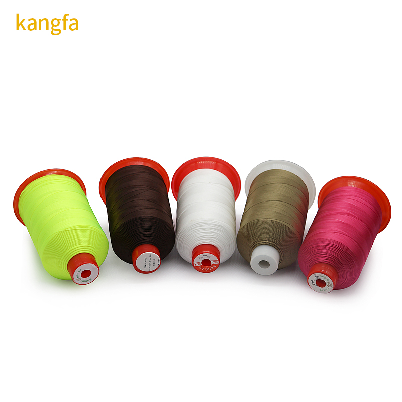 T90 280D/3 Bonded Nylon N66 Sewing Thread for Leather Upholstery Waterproof 1100 Yards
