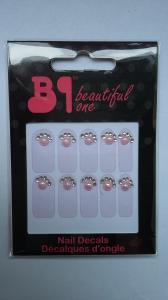 Quality Jewellery halloween nail decal / Diamonds nail decal for ladies for sale