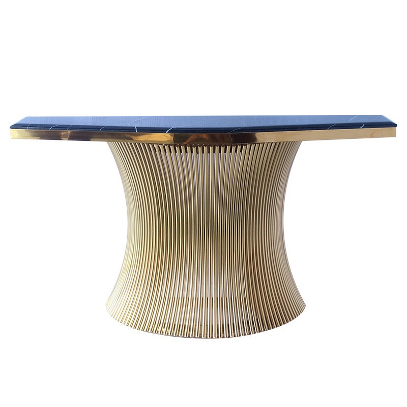 Unique Style Modern Stylish Console Tables Irregular Shape For Hotel / Living Room